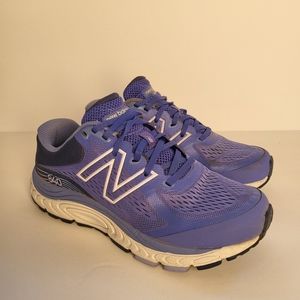 New Balance Women's 8 D WIDE Blue Violet 840 v5 Comfort Athletic Running Shoes